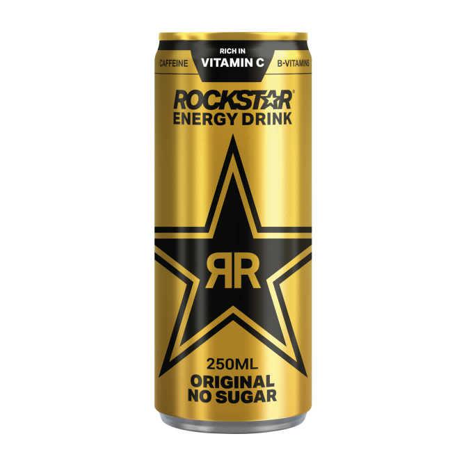 Rockstar Energy drink no sugar blik