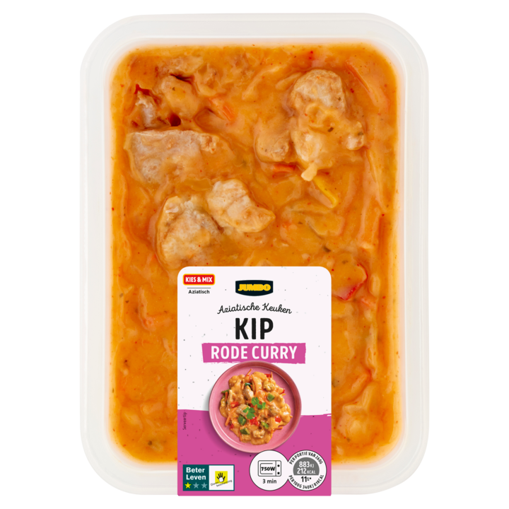 Jumbo Kip Rode Curry 260g