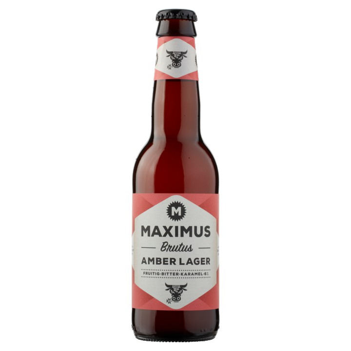 Maximus - Brutus Amber Lager - Fles 330ML