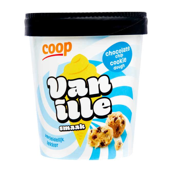 Vanille Roomijs cookie