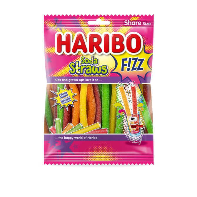 Haribo soda straws fizz