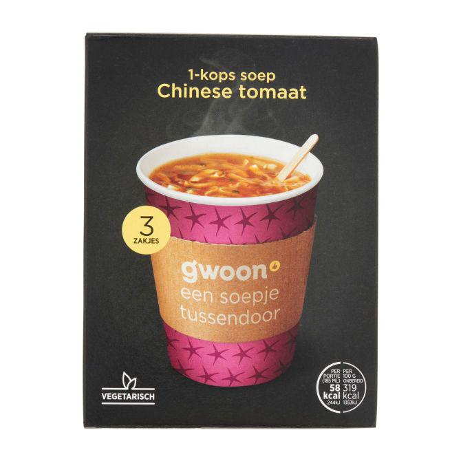 g&#039;woon Chinese tomatensoep