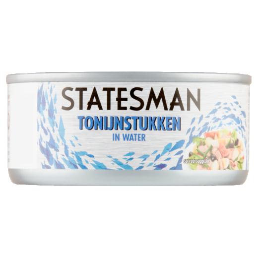Statesman Tonijnstukken in Water 160g