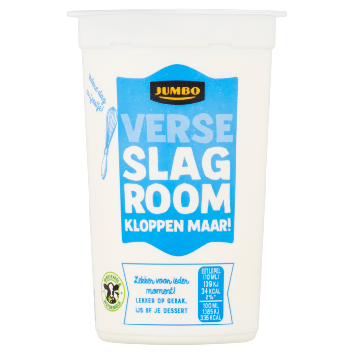 Jumbo Verse Slagroom 250ml