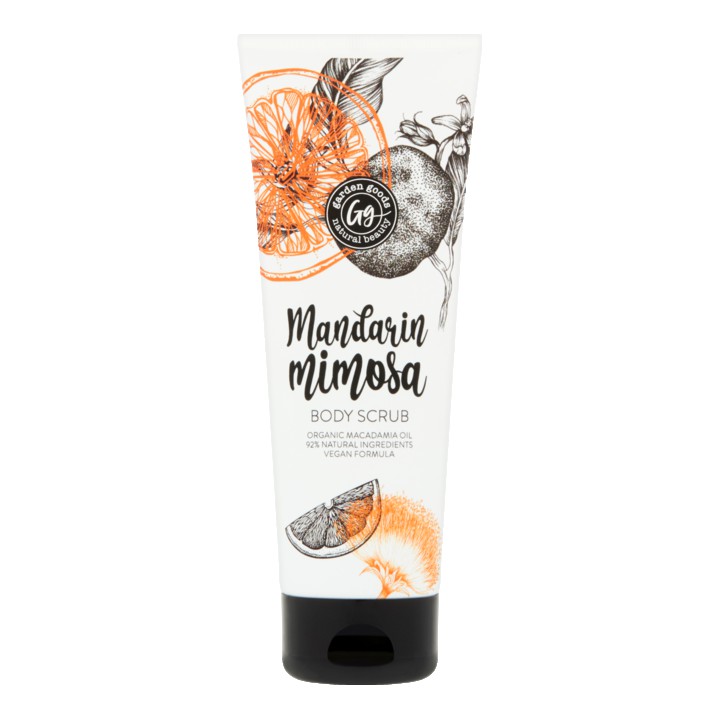 Garden Goods Mandarin Mimosa Body Scrub 250ml