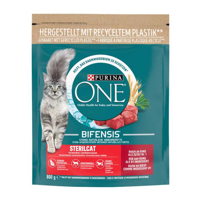 Purina ONE Bifensis Sterilcat Adult Brokjes - Rund - Kattenvoer