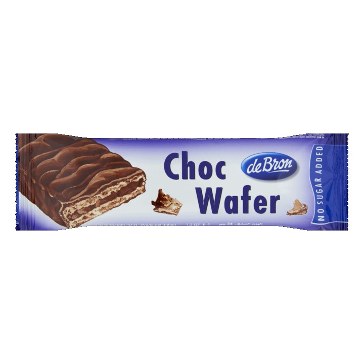 De Bron Choc Wafer 34g