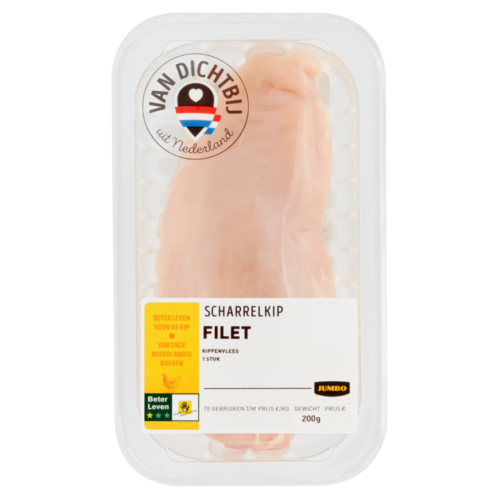 Jumbo Scharrelkip Filet ca. 200g