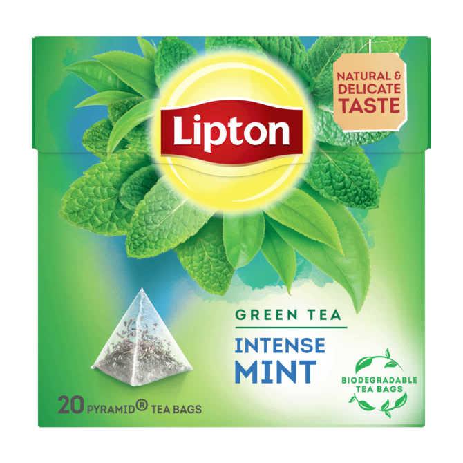 Lipton Springy mint green tea