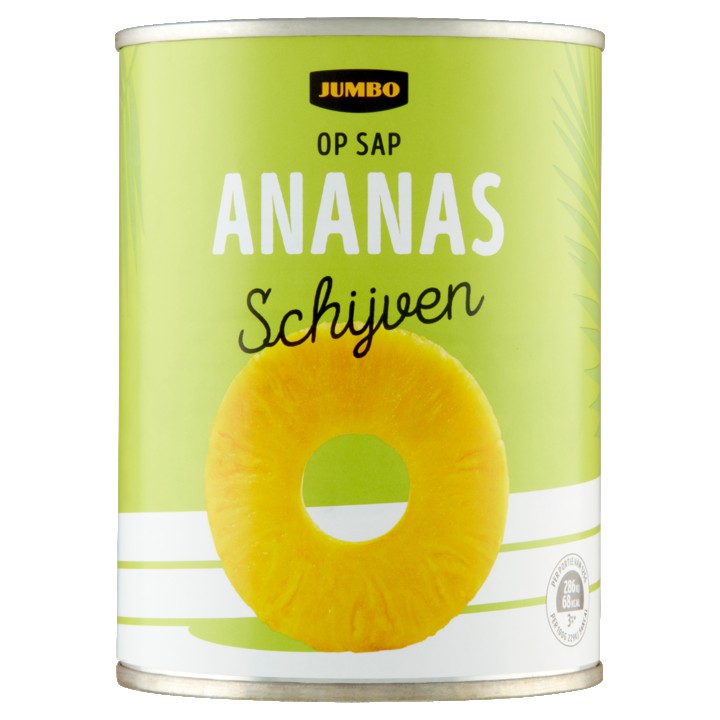 Jumbo Ananas Schijven op Sap 567g