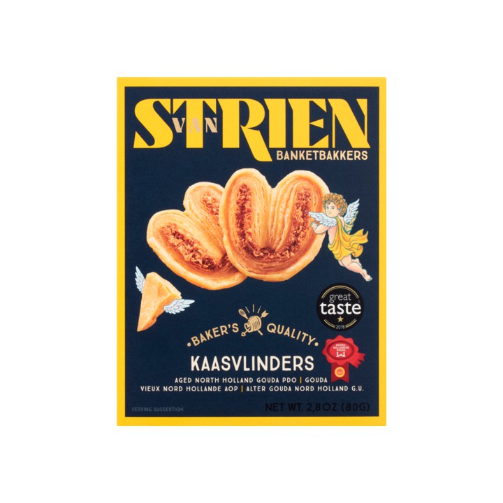 Van Strien Roomboter Kaasvlinders 80g