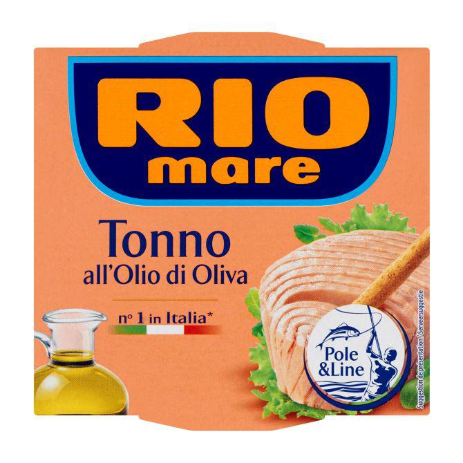 Rio Mare tonijnmoot in olijfolie Pole&amp;line 2 x 80 gr