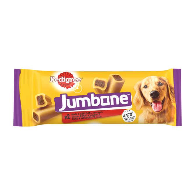 Pedigree Jumbone Medium Kauwstaaf - Rund &amp; Gevogelte - Hondensnack - 2 Stuks