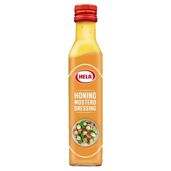 Hela Honing-Mosterd Dressing 250ml