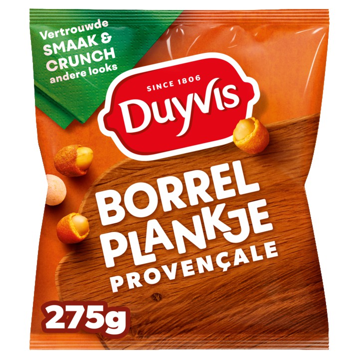 Duyvis Borrelnootjes Proven&amp;ccedil;ale Pinda Noten 275gr