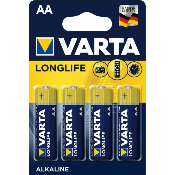 Varta Longlife AA alkaline LR06