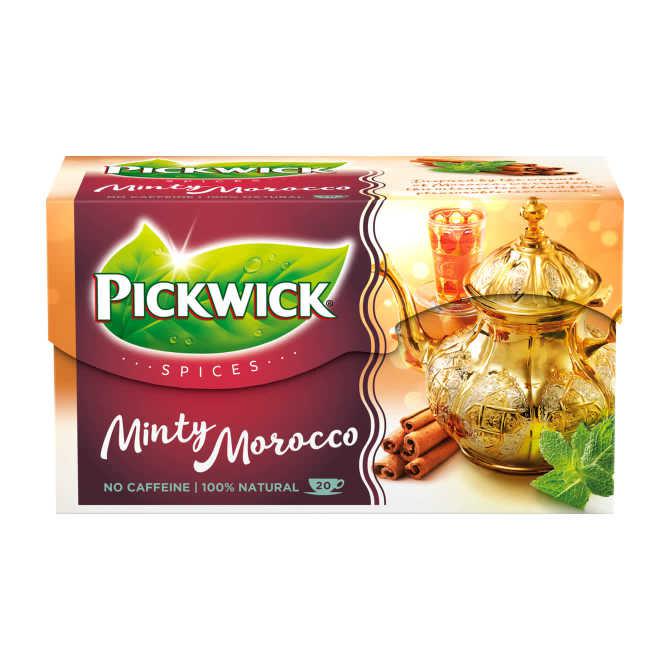 Pickwick Spices minty morocco zwarte thee