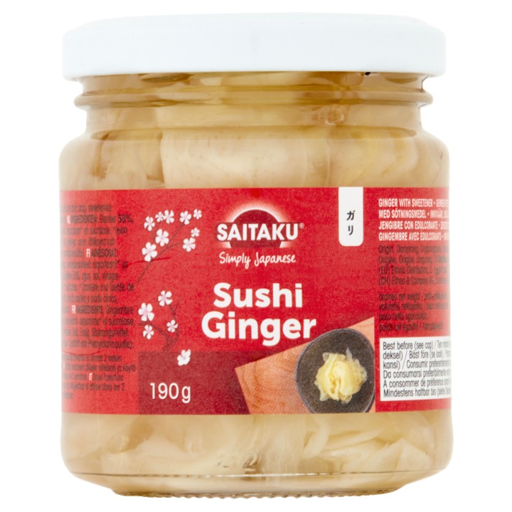 Saitaku Sushi Ginger 190g