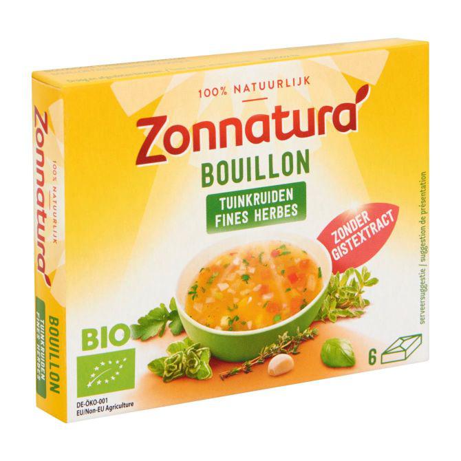 Zonnatura Fine Herbstock Bouillon Zonder Gist