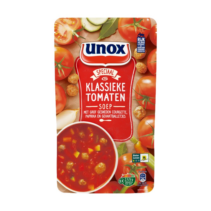 Unox Klassieke Tomaten Soep met Natuurlijke Ingredi&amp;euml;nten 570ml