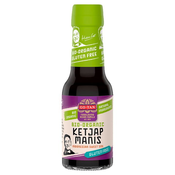 Go-Tan Bio-Organic Ketjap Manis Gluten Free 145ml