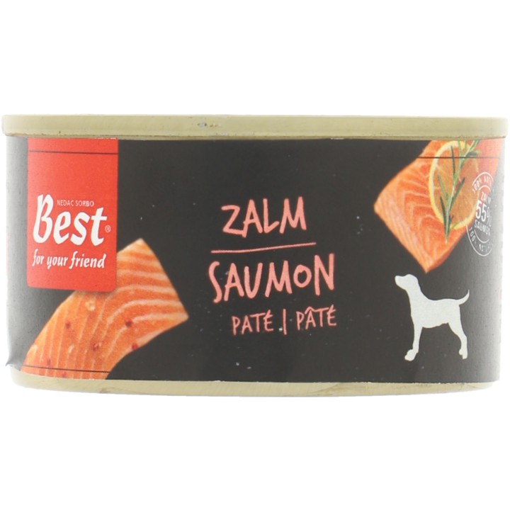 Best For Your Friend Hond Zalm 95gr