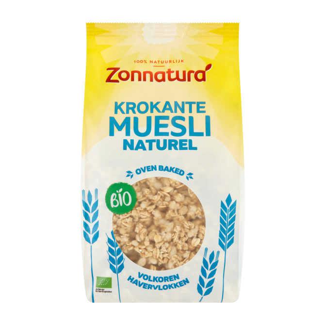 Zonnatura Bio Krokante Muesli Naturel