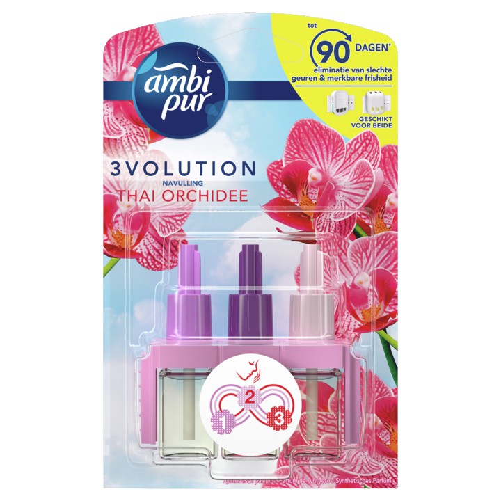 Ambi Pur 3Vol Luchtverfrisser Navulling Thai Orchidee 20ml