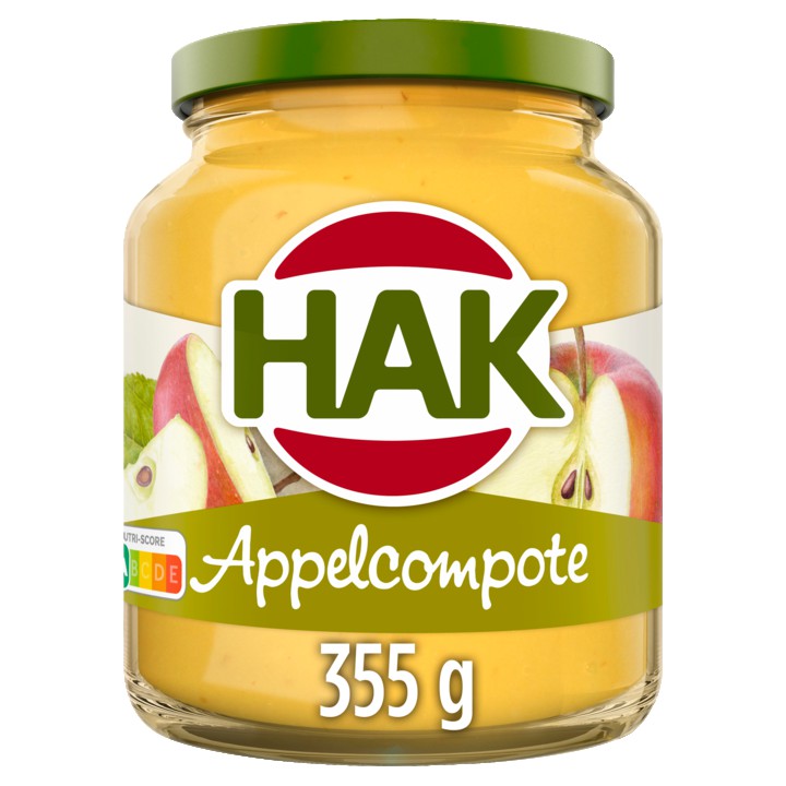 Hak Appelcompote 355g