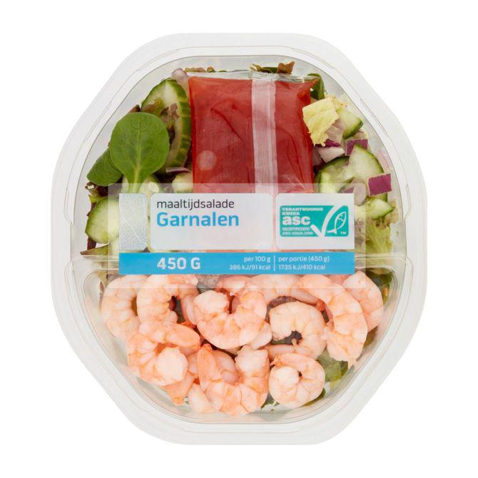 Maaltijdsalade garnalen