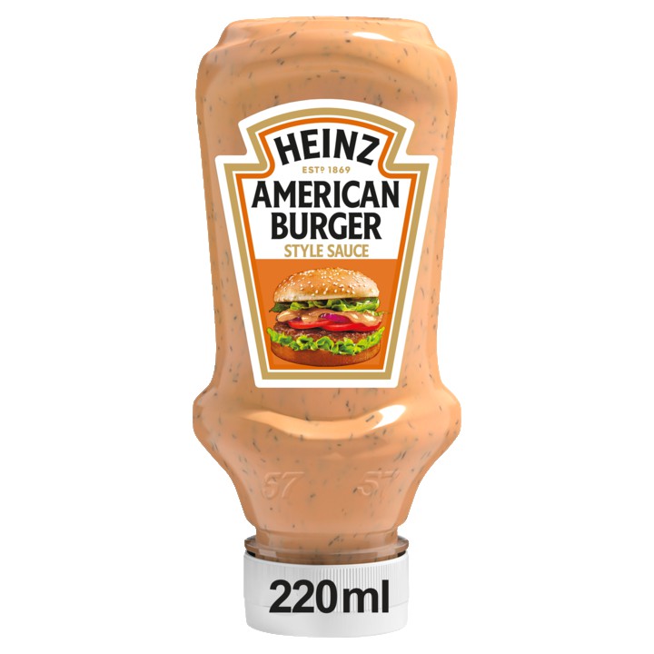 Heinz Burger Sauce (hamburger saus) 220ml