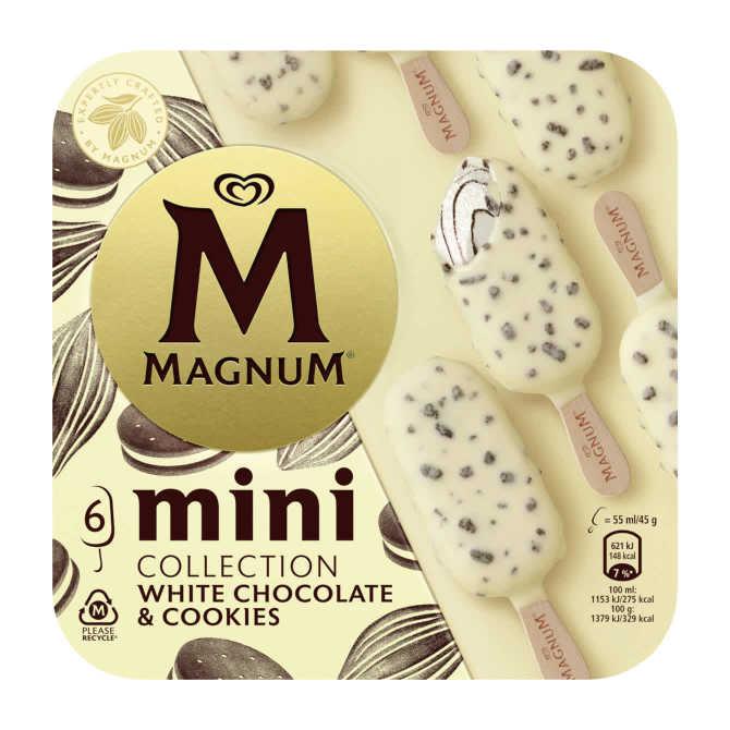 Magnum White Chocolate &amp; Cookies