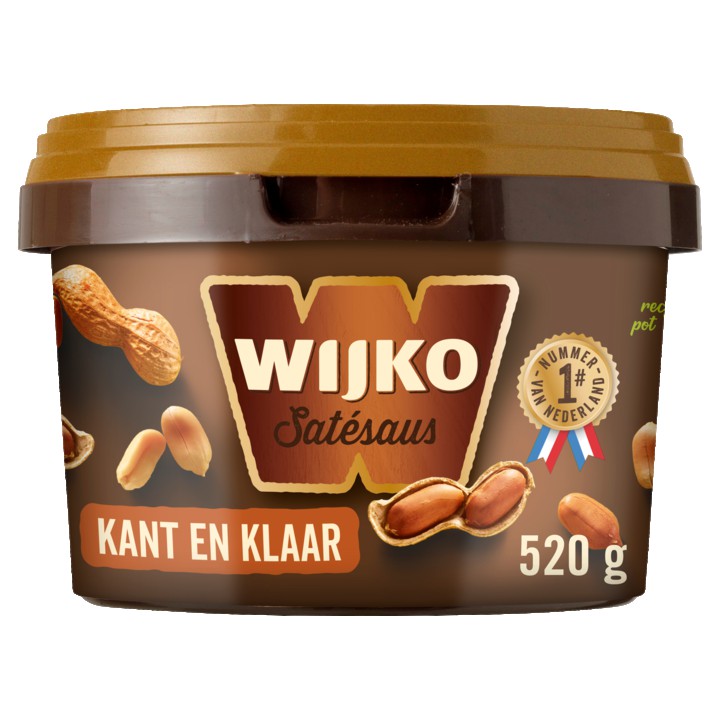 Wijko Satesaus Kant en Klaar 520g