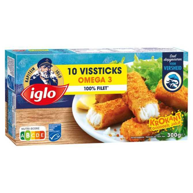 Iglo Vissticks Omega 3