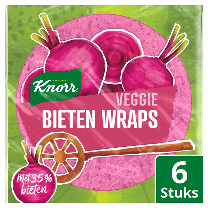 Knorr Groente Wrap Bieten 6 stuks