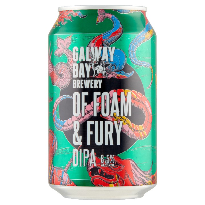 Galway Bay Brewery of Foam &amp;amp; Fury Dipa Blik 330ml