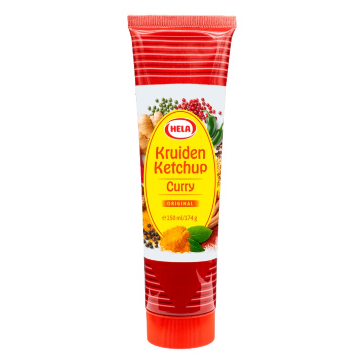 Hela Kruiden Ketchup Curry Original 150ml