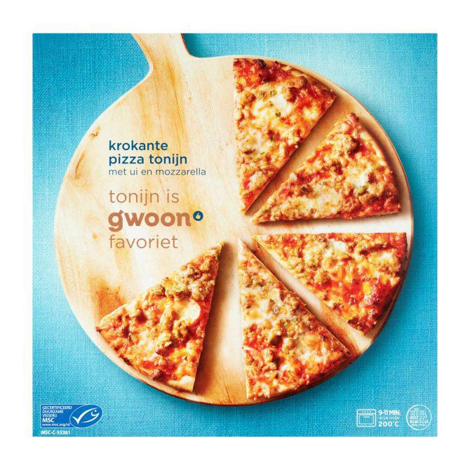 g&#039;woon Pizza tonijn