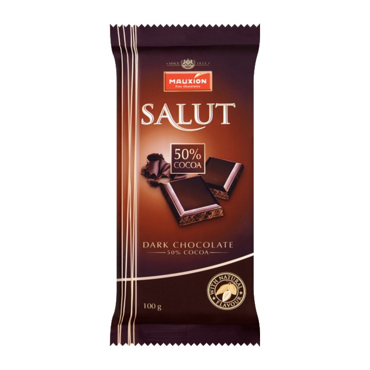 Mauxion Salut Dark Chocolate 100g