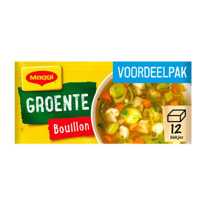 Maggi Bouillon groente blokjes 12 stuks