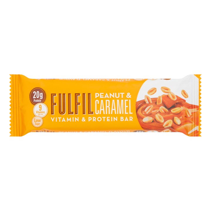 Fulfil Chocolate Peanut &amp;amp; Caramel Vitamin &amp;amp; Protein Bar 55g