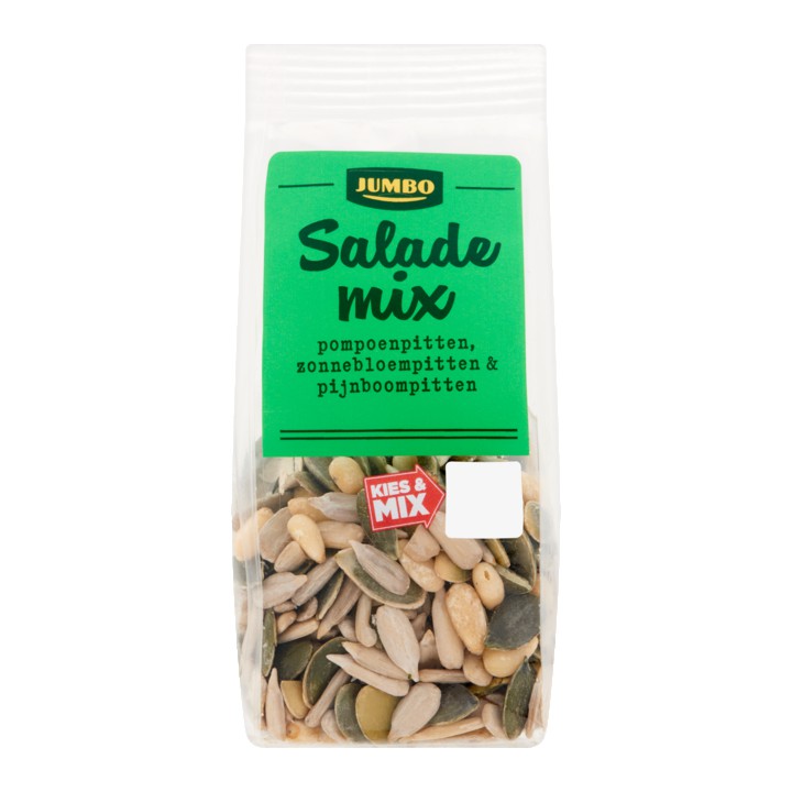 Jumbo Salade Mix Pompoen-, Zonnebloem-, &amp;amp; Pijnboompitten 50g