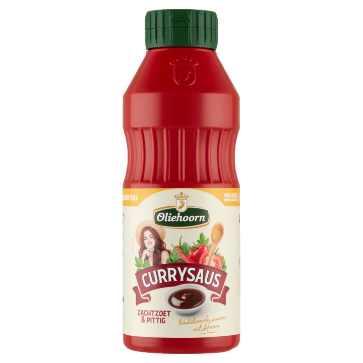 Oliehoorn Currysaus Zachtzoet &amp;amp; Pittig 465ml