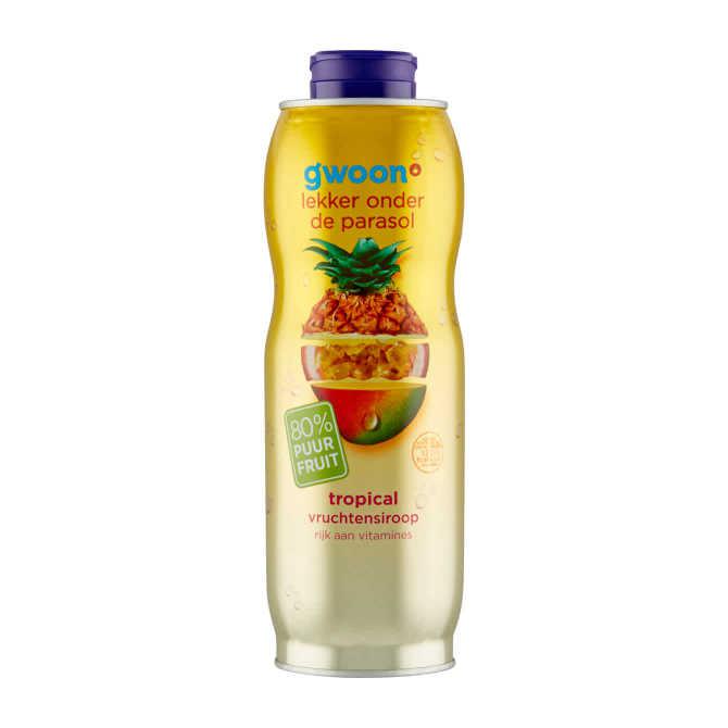 g&#039;woon Tropical vruchtensiroop