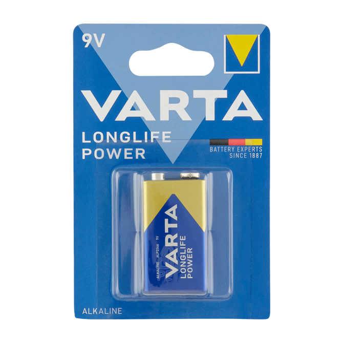 Varta Batterij alkaline high energie 9V