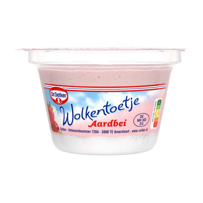 Dr. Oetker Wolkentoetje aardbei