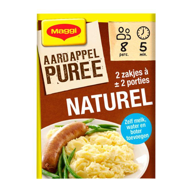 Maggi Puree Naturel melk en boter