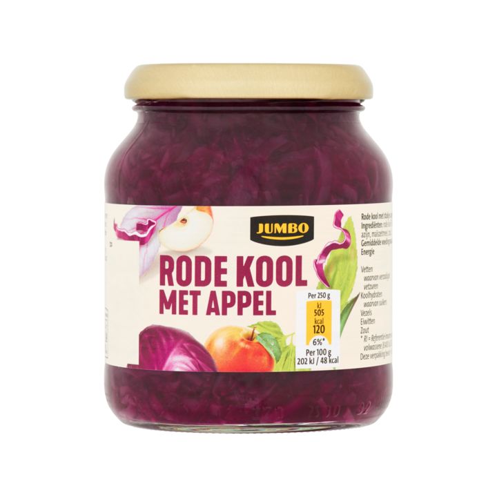 Jumbo Rode Kool met Appel 340g