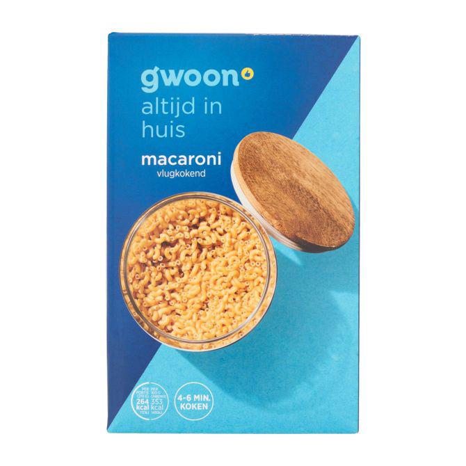 g&#039;woon Macaroni vlugkokend