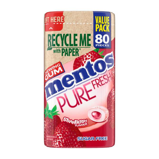 Mentos Pure Fresh strawberry sugar free